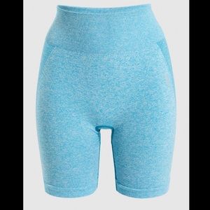 *SOLD* Gymshark flex seamless blue bike shorts